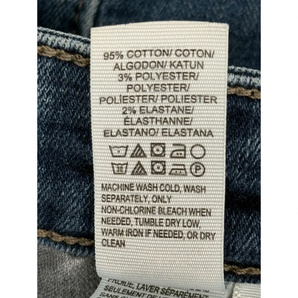 Lucky Brand Bridgette Skinny Jeans Womens Sz 0/25 Dark Wash High Rise Stretch
